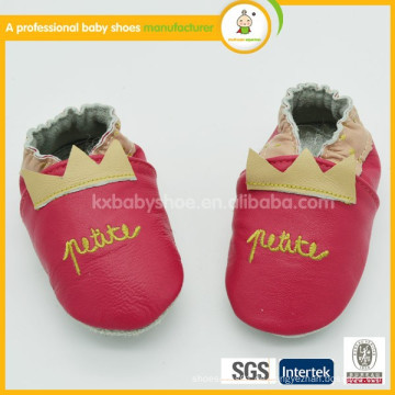 Namensmarkengroßverkauf beschuht Qualitätskuhlederbabymokassinschuhe